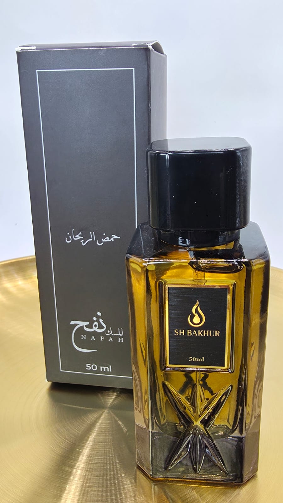 عطر مسك نفح "حمض الريحان" الفاخر - 50 مل