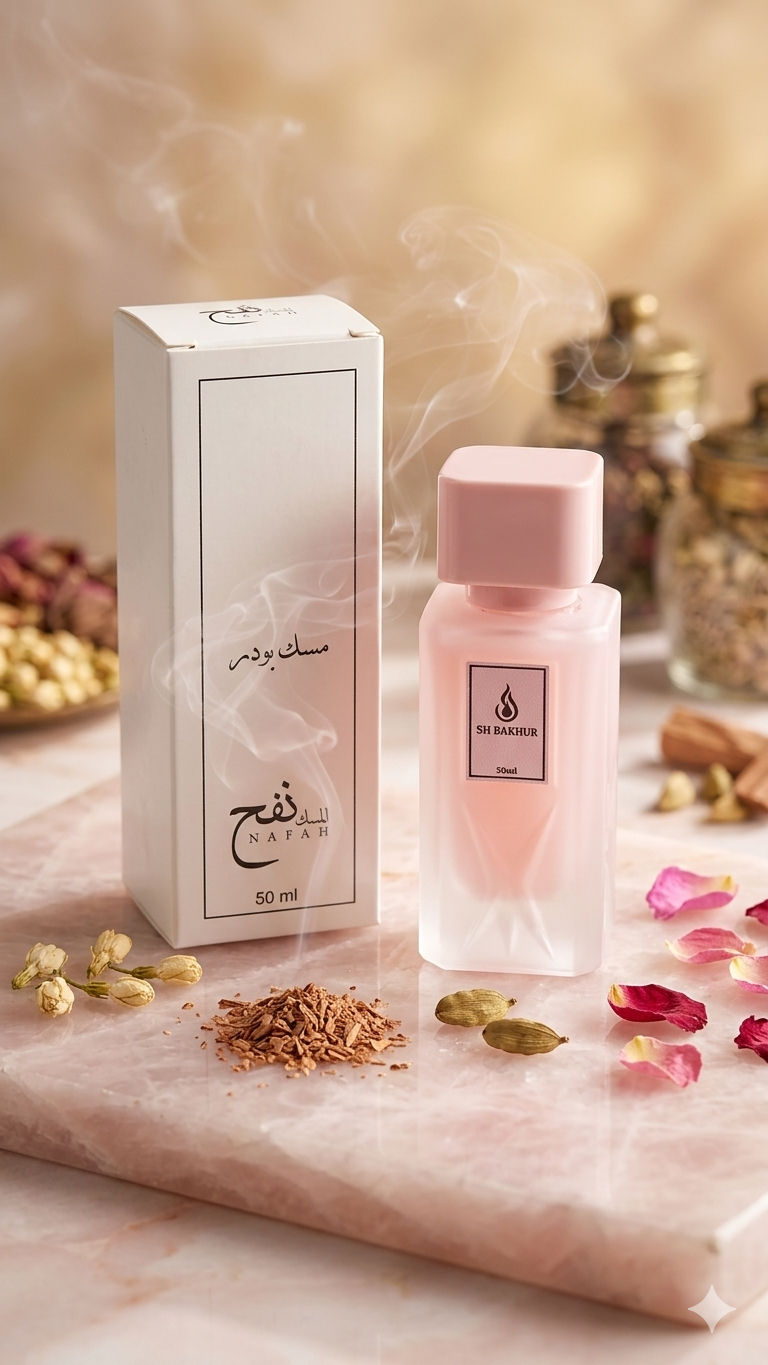 عطر مسك نفح "مسك بودر" الفاخر - 50 مل